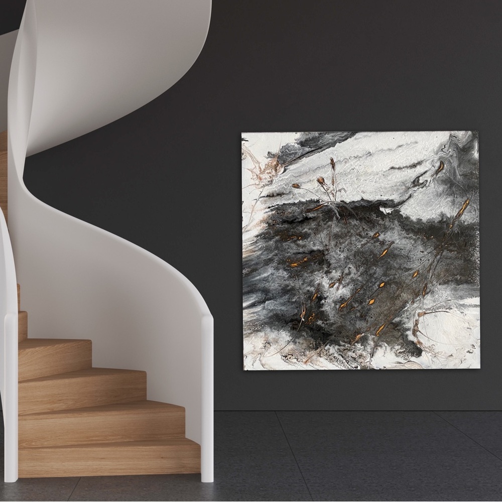 An original Abstract Acrylic Painting